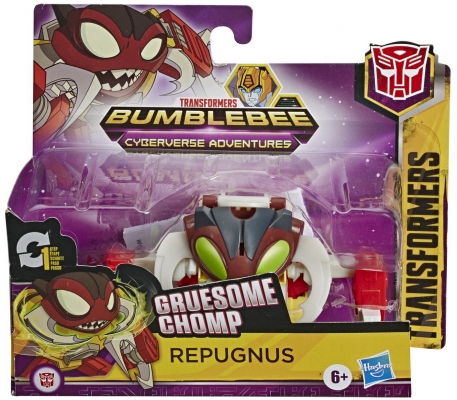 TRANSFORMERS ROBOT VEHICUL CYBERVERSE 1 STEP DECEPTICON REPUGNUS HASBRO