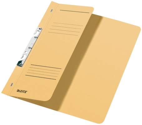 Dosar carton color, pentru incopciat, coperta 1/2 kraft 50 buc/set Leitz