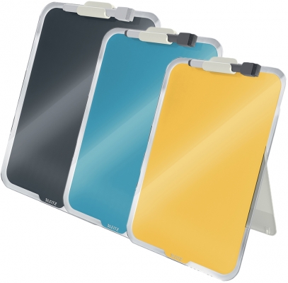 Tabla de sticla pentru birou, Cosy, 30x20 cm, include marker, trepied, Leitz