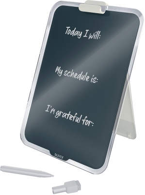 Tabla de sticla pentru birou, Cosy, 30x20 cm, include marker, trepied, Leitz