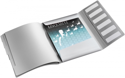 Mapa A4 cu 6 separatoare 200 coli PP Style Leitz