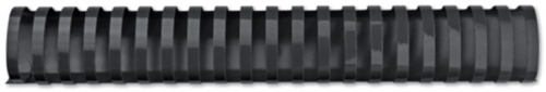 Spira plastic 21 inele 38 mm A4 negru 330coli 50 buc/set GBC