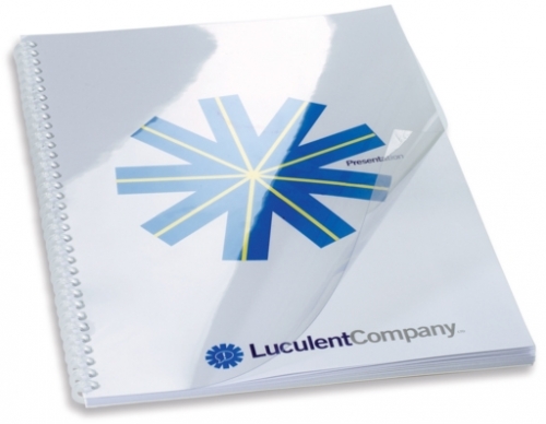 Coperta PVC 250 microni A4 transparent 50 buc/set GBC