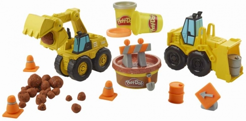 Set excavator si incarcator Play-Doh Hasbro