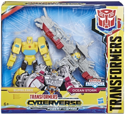 TRANSFORMERS ROBOT SPARK ARMOR BUMBLEBEE HASBRO