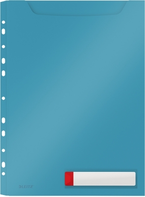 Mapa Cosy Jumbo, PP, A4, 150 coli, pre-perforata, cu eticheta, 3 buc/set Leitz