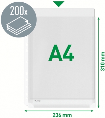 Folii de protectie A4 Jumbo 170 microni 5 buc/set Leitz