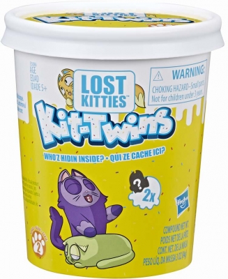 SET 2 PISICI RATACITE IN CUTIE DE INGHETATA HASBRO