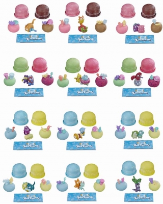 SET 2 PISICI RATACITE IN CUTIE DE INGHETATA HASBRO