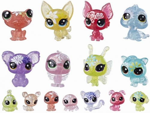 LPS SET 16 ANIMALUTE IN FLOARE HASBRO