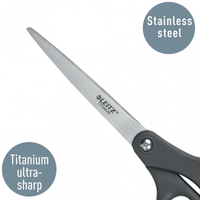 Foarfece Leitz Titanium, 180 mm, gri