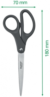Foarfece Leitz Titanium, 180 mm, gri