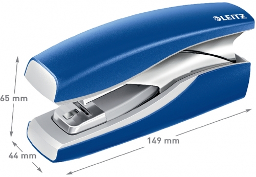 Capsator metalic, 30 coli, albastru, Softpress NeXXt Series Leitz 