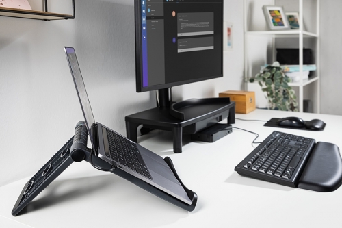 Suport SmartFit, ergonomic, pentru laptop Easy Riser, gri, Kensington