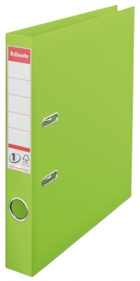 Biblioraft  No.1 Power VIVIDA, PP/PP, partial reciclat, certificare FSC, A4, 50 mm, Esselte