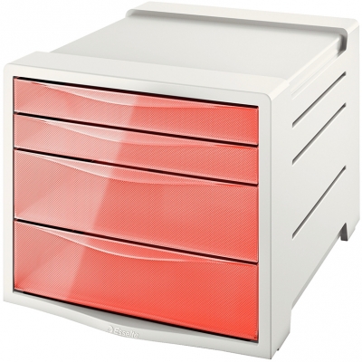 Cabinet cu sertare Colour Breeze, 4 sertare, PS, A4 Esselte