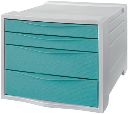 Cabinet cu sertare Colour Breeze, 4 sertare, PS, A4 Esselte