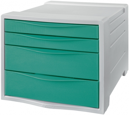Cabinet cu sertare Colour Breeze, 4 sertare, PS, A4 Esselte