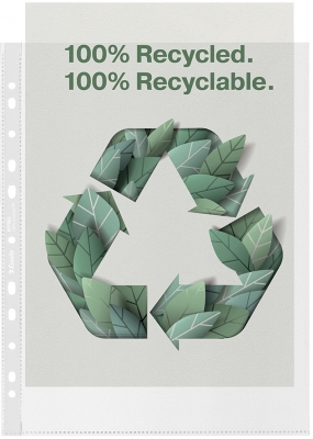 Folie de protectie Recycled reciclat, PP, A5, 70 mic, 100 buc/cutie, standard Esselte