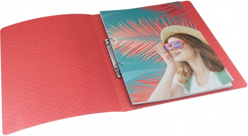 Caiet mecanic Colour Breeze, PP, A4, coperta moale, mecanism 2RR, inel 25 mm Esselte