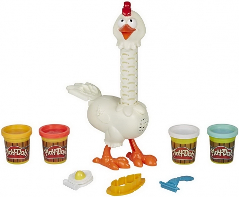 Puiul traznit cu pene colorate Play-Doh Hasbro