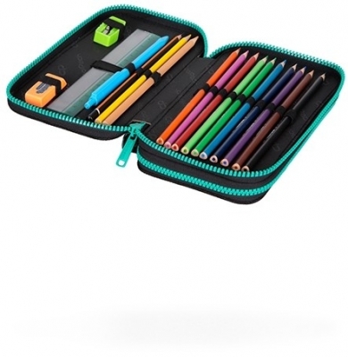 Penar echipat Jumper 2, 35 piese, 2 fermoare, Milky Way, CoolPack