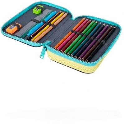 Penar echipat Jumper 2, 35 piese, 2 fermoare, Rainbow Time, CoolPack