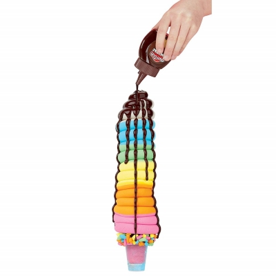 Super setul de inghetata cu topping Play-doh Hasbro