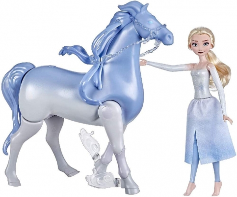 SET FROZEN2 CU PAPUSA ELSA SI NOKK SPIRITUL MITIC HASBRO