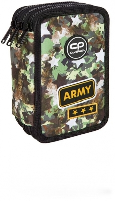 Penar echipat Jumper 3, 46 piese, 3 fermoare, Army Stars, CoolPack