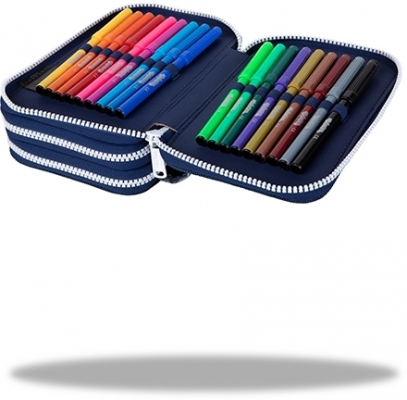 Penar echipat Jumper 3, 46 piese, 3 fermoare, Cosmic, CoolPack