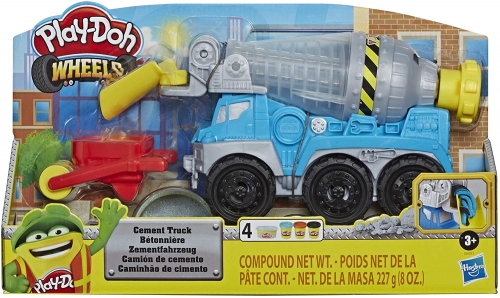 Set constructii cu betoniera si accesorii Play-Doh Hasbro