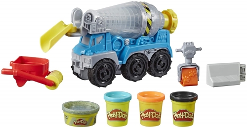 Set constructii cu betoniera si accesorii Play-Doh Hasbro