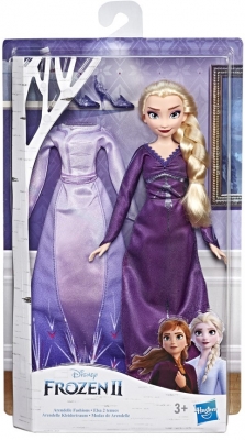 PAPUSA FROZEN2 ARENDELLE ELSA CU ROCHITA DE SCHIMB HASBRO