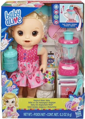 PAPUSA BABY ALIVE CU MIXER PENTRU CAPSUNI HASBRO