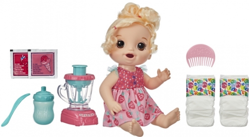 PAPUSA BABY ALIVE CU MIXER PENTRU CAPSUNI HASBRO