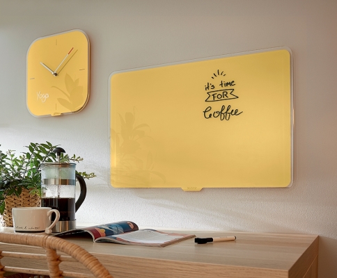 Tabla de sticla, Cosy, 60x40 cm, magnetica, include marker, Leitz