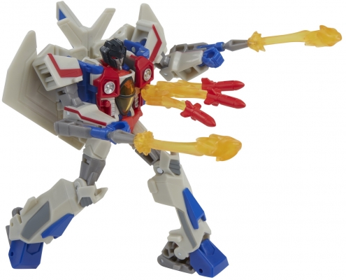 Figurina Transformers Robot, vehicul Cyberverse Deluxe Starscream Hasbro