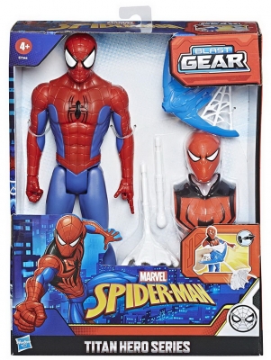 SPIDER-MAN FIGURINA CU ECHIPAMENT SI LANSATOR HASBRO