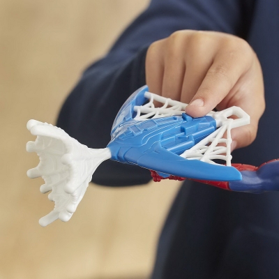 SPIDER-MAN FIGURINA CU ECHIPAMENT SI LANSATOR HASBRO