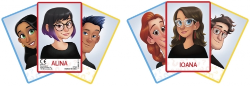 Jocul de carti Ghici Cine-i? Clasic, limba romana, Hasbro