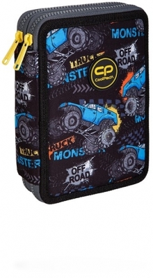 Penar echipat Jumper XL, 38 piese, 2 fermoare, Monster, CoolPack