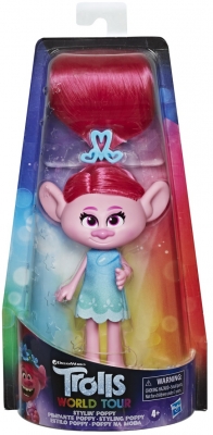 Figurina Trolls Fashion Poppy cu stil Hasbro