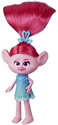 Figurina Trolls Fashion Poppy cu stil Hasbro