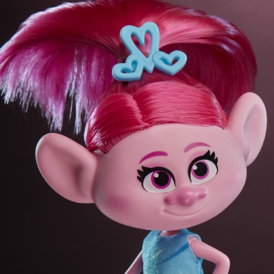 Figurina Trolls Fashion Poppy cu stil Hasbro