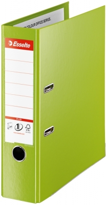 Biblioraft No.1 Power Jumbo Plus VIVIDA, PP/PP, partial reciclat, certificare FSC, 80 mm, Esselte