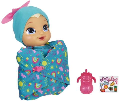 PAPUSA SURPRIZA BABY ALIVE CARE CHIAR CRESTE SI VORBESTE IN LIMBA ROMANA HASBRO