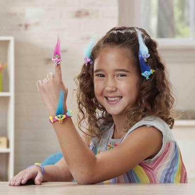 Set figurine Trolls micii dansatori 6 buc/set Hasbro