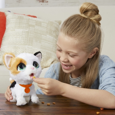 JUCARIE INTERACTIVA PISICUTA DE PLUS POOPLOTS HASBRO
