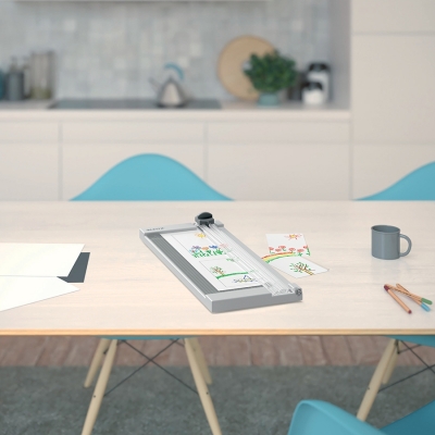 Trimmer Home Precision, A4, 8 coli, gri Leitz